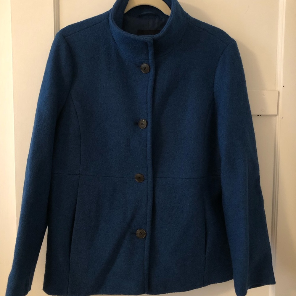 NWT Land’s End boiled wool jacket.  14P